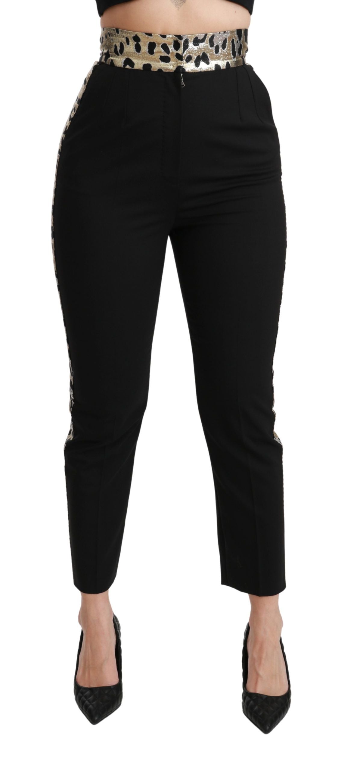 Buy Women's Long Wool High Waisted Trousers Online