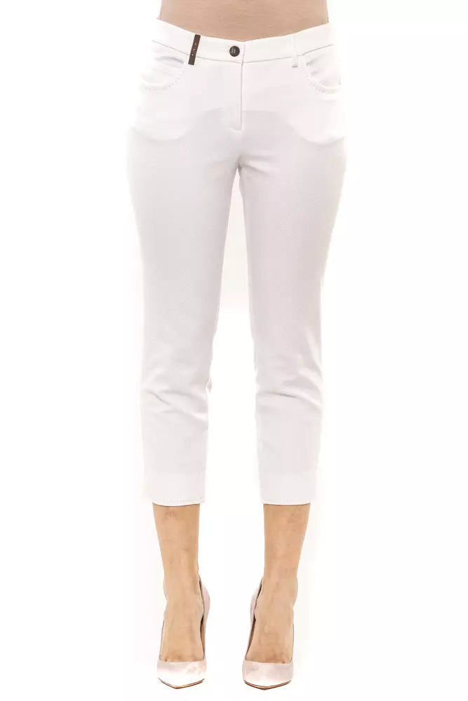 Ladies Stretch Pants - White