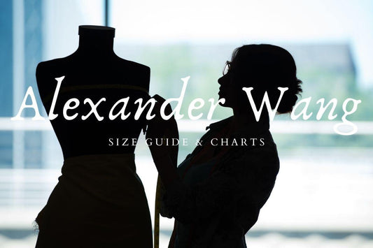 Article on Alexander Wang Size Guide published by Moon Behind the Hill Brand Sizes Series