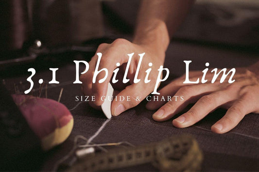 3.1 Phillip Lim Size Guide & Charts article by Moon Behind the Hill