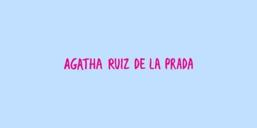 Shop online designer fashion from Agatha Ruiz De La Prada at discounted prices from our online designer outlet store Moon Behind The Hill based in Ireland