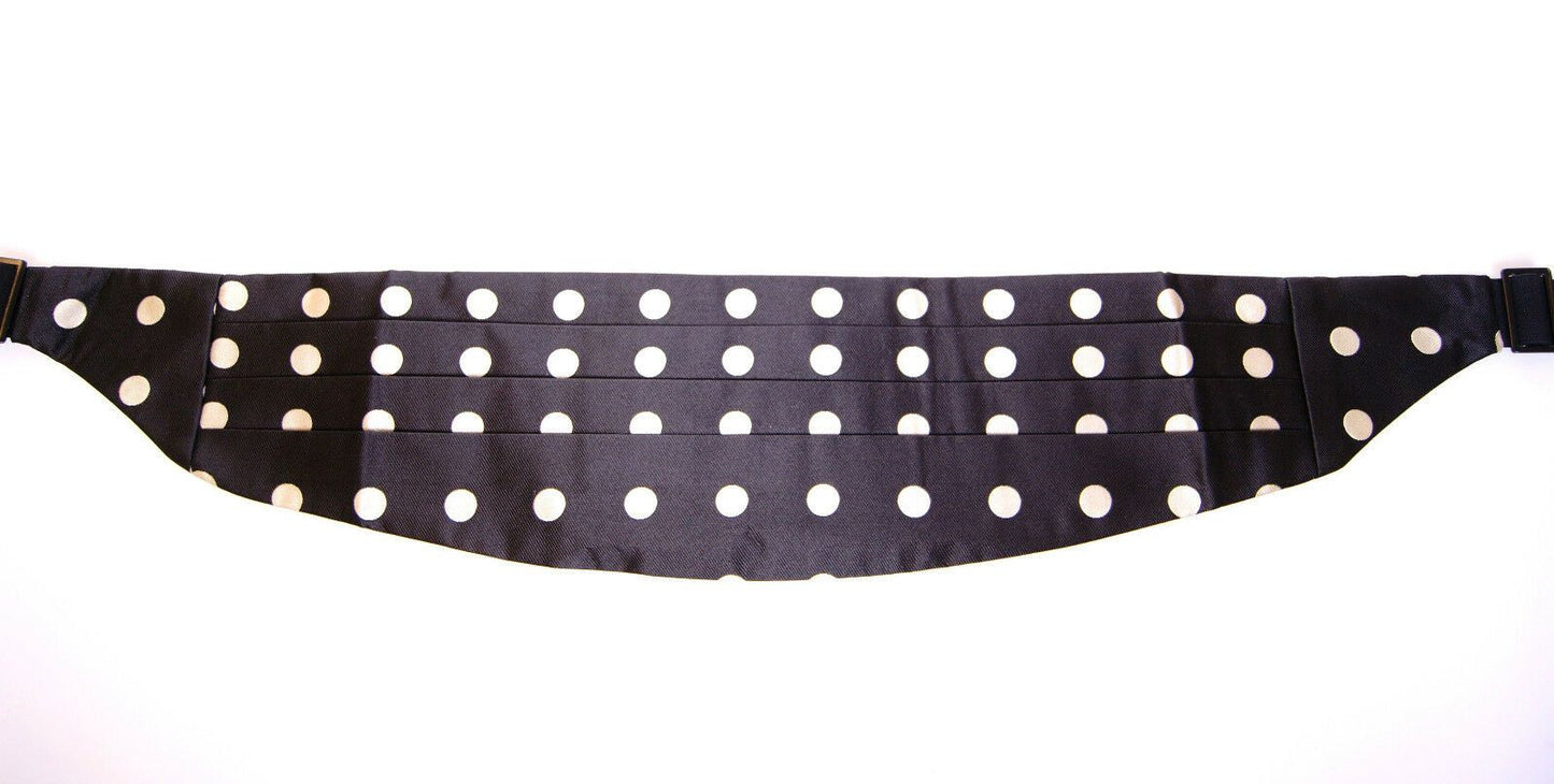 Black Waist Smoking Tuxedo Cummerbund Belt