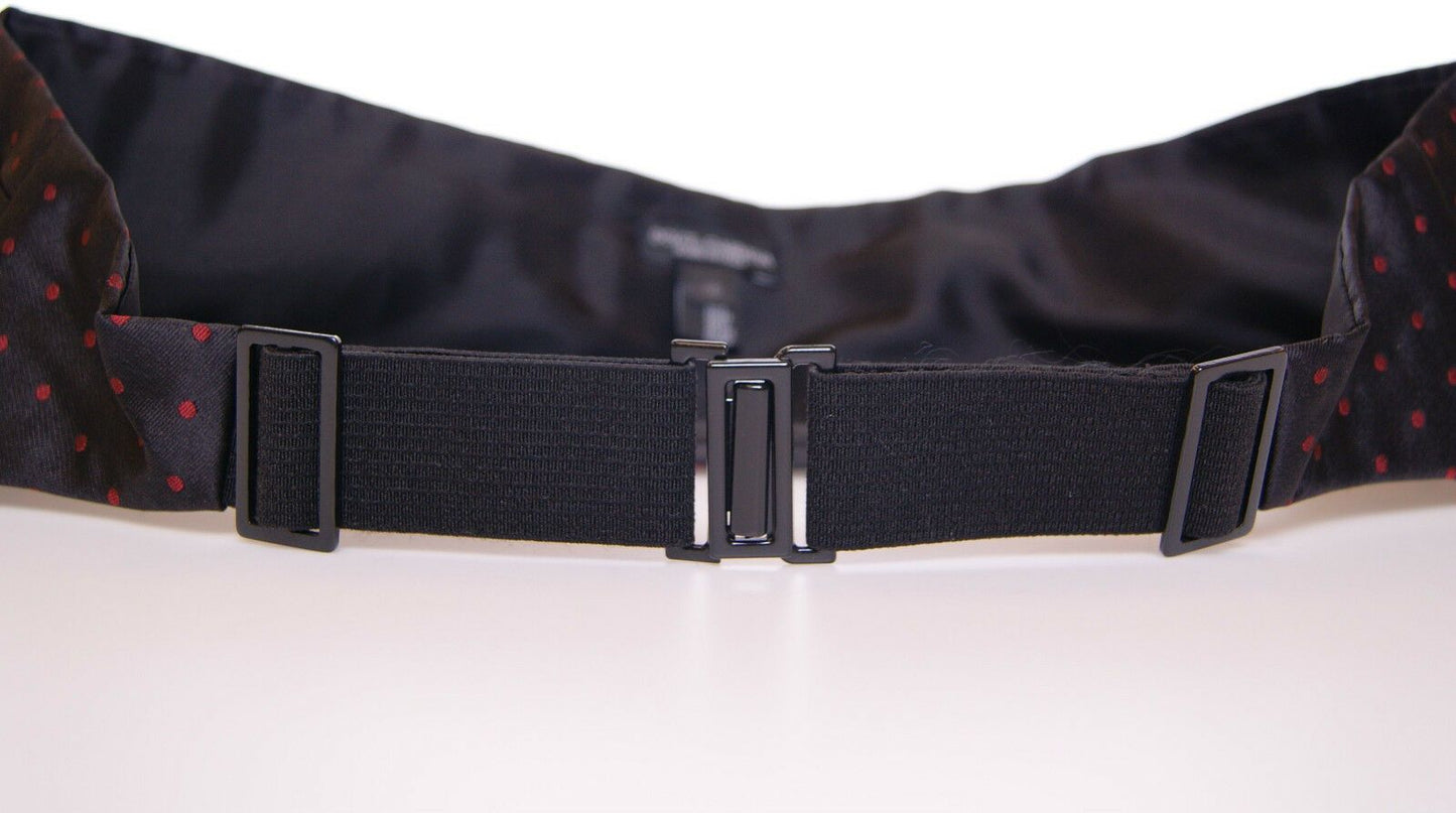 Black Waist Tuxedo Smoking Belt Cummerbund