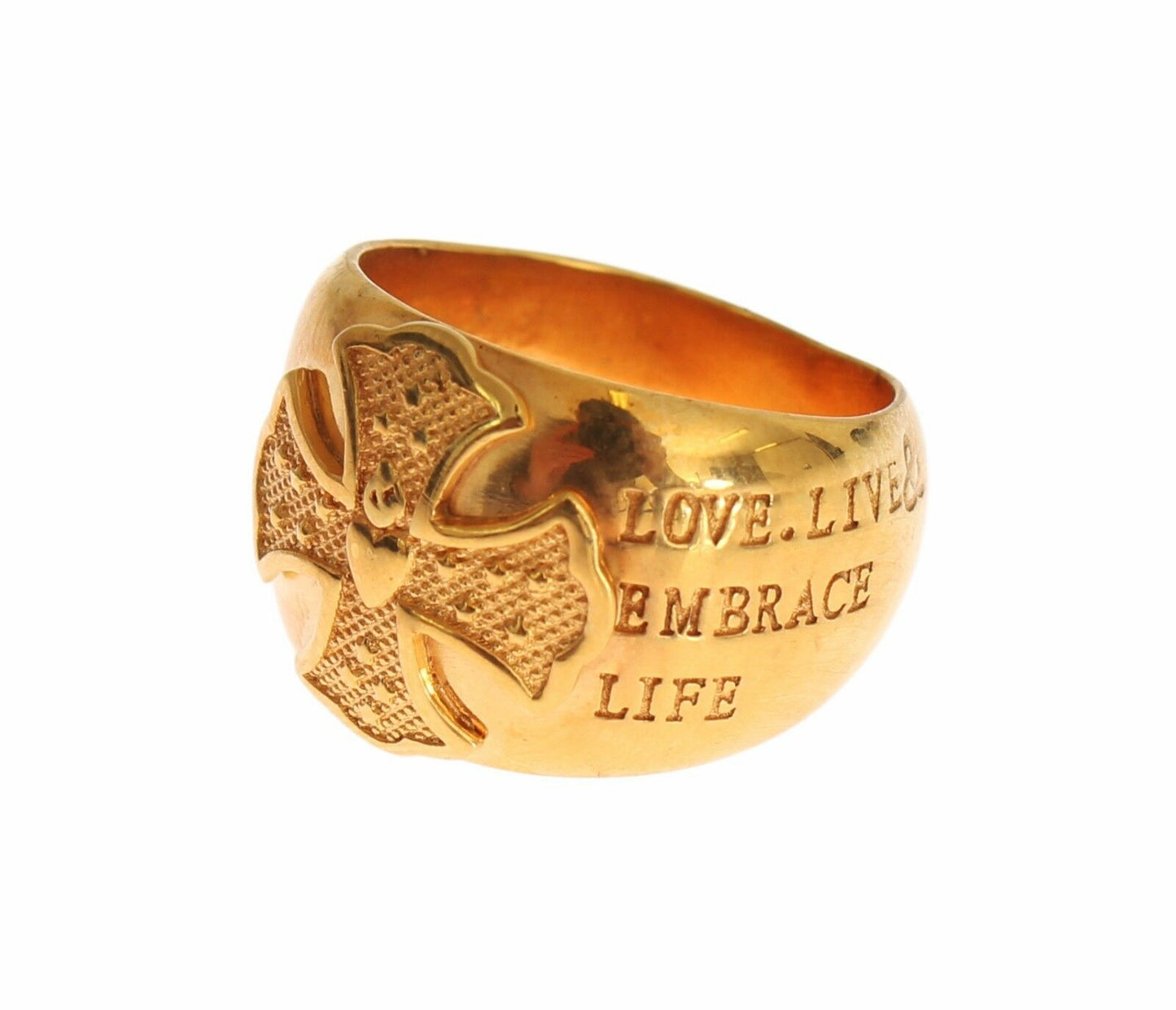 Gold Plated 925 Silver Ring