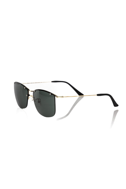 Frankie Morello FRMO-22136 Black Metallic Fibre Sunglasses