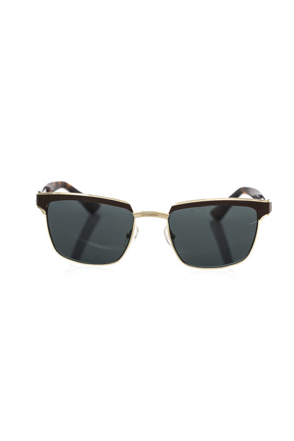 Frankie Morello FRMO-22134 Brown Metallic Fibre Sunglasses