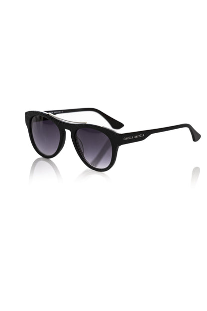 Frankie Morello FRMO-22132 Black Acetate Sunglasses