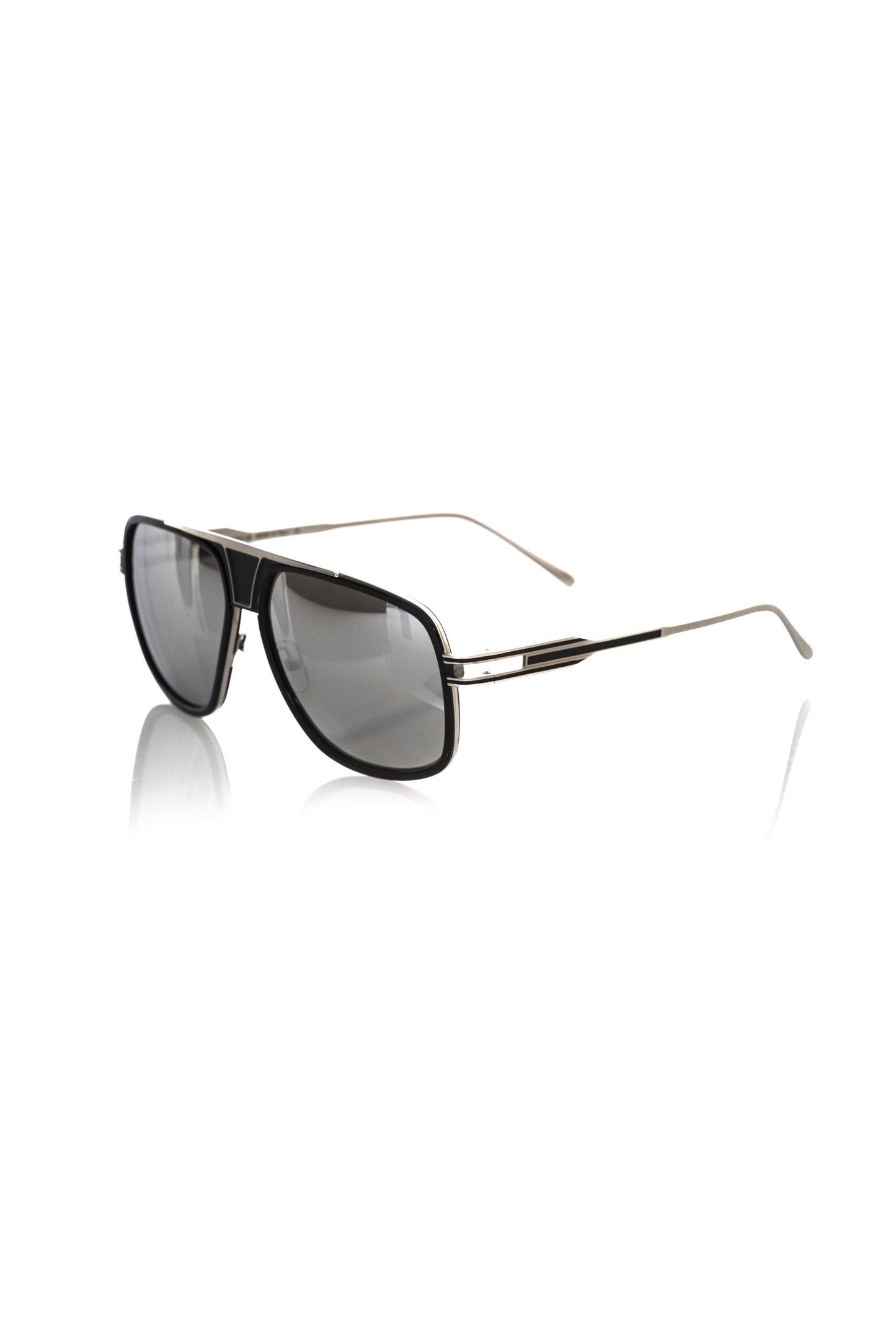 Frankie Morello FRMO-22127 Black Metallic Fibre Sunglasses