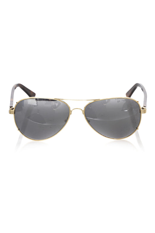 Frankie Morello FRMO-22122 Gold Metallic Fibre Sunglasses