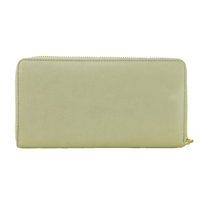 Cavalli Class Ladies' Taupe & Grey Zip Around Wallet