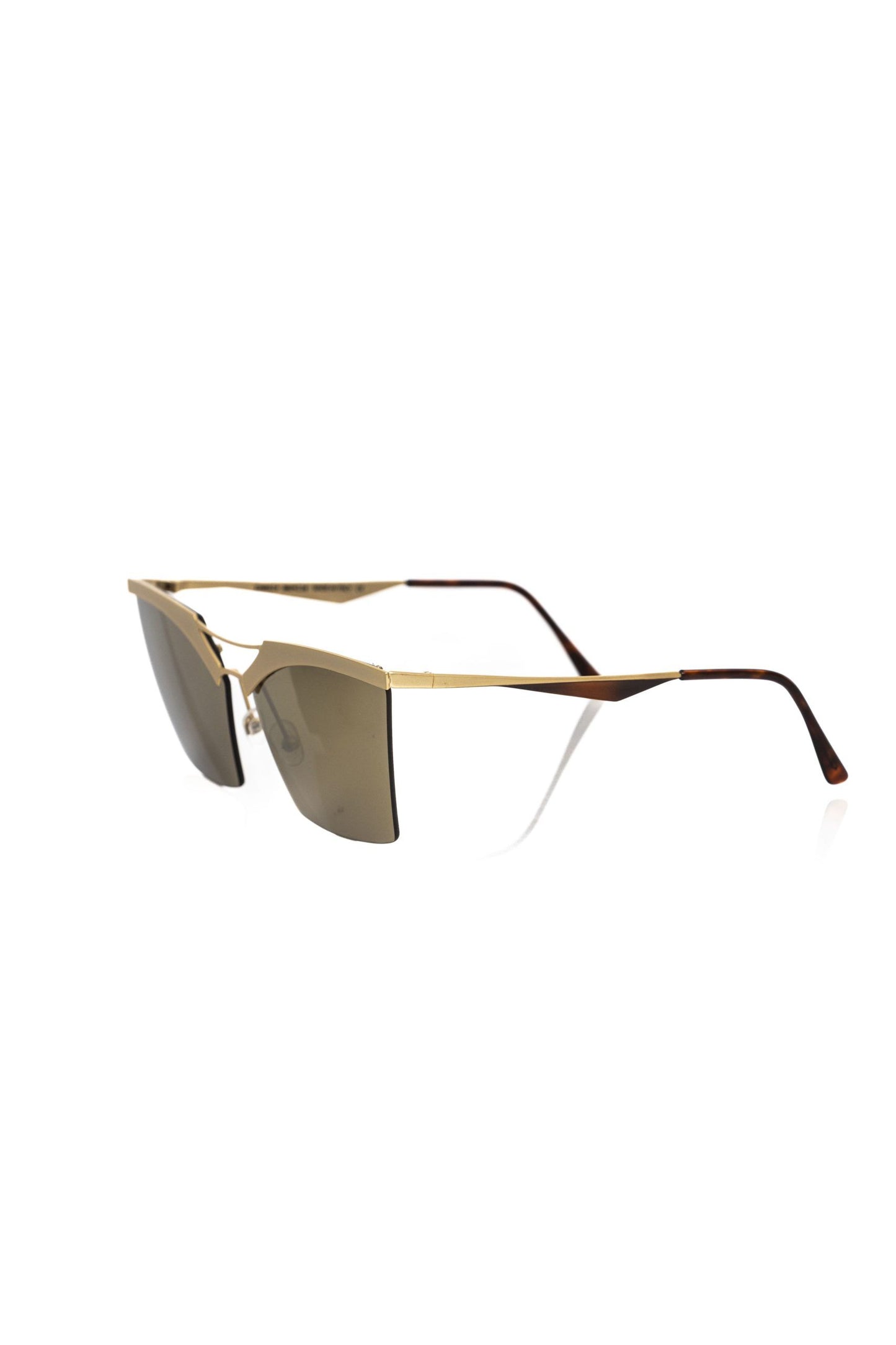 Frankie Morello FRMO-22088 Gold Metallic Fibre Sunglasses