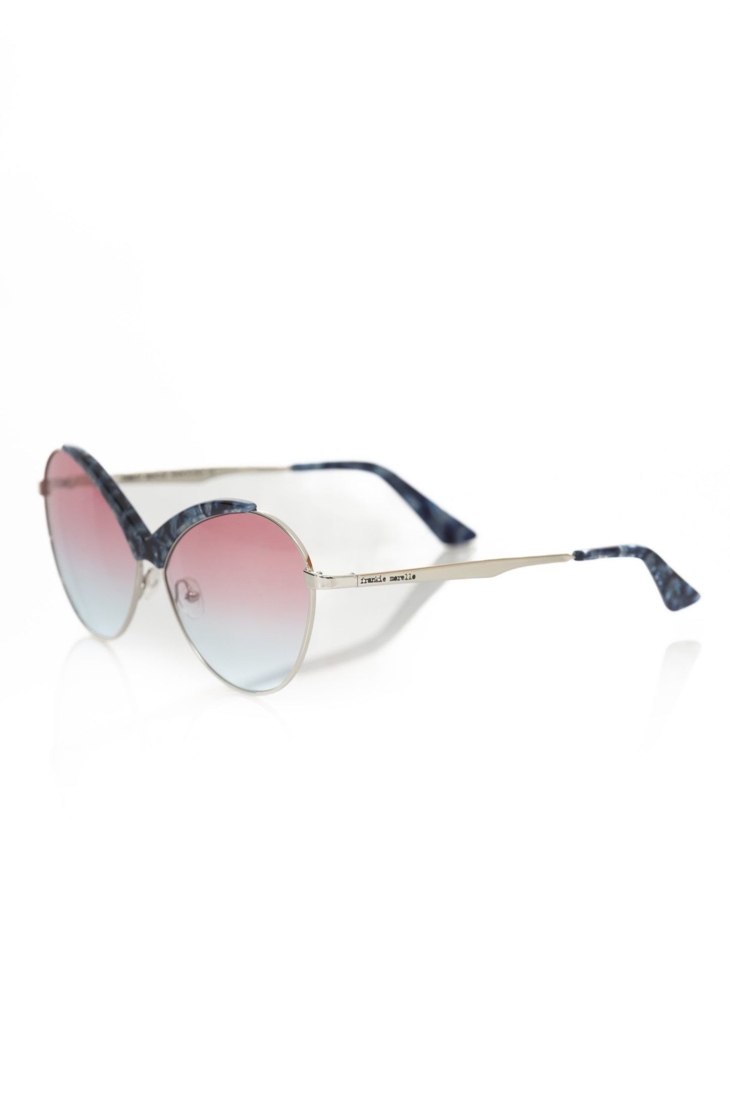 Frankie Morello FRMO-22085 Blue Metallic Fibre Sunglasses