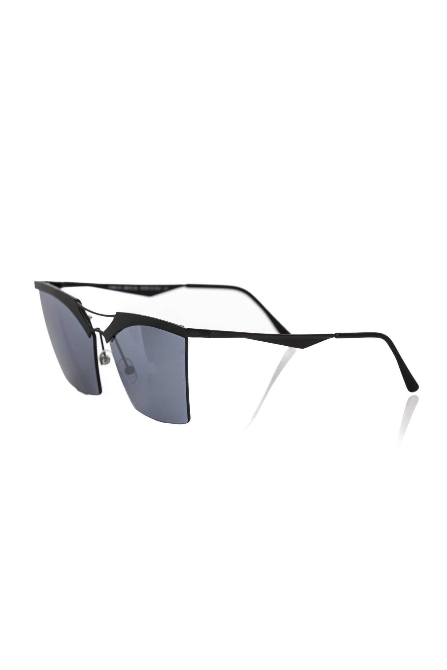 Frankie Morello FRMO-22089 Black Metallic Fibre Sunglasses