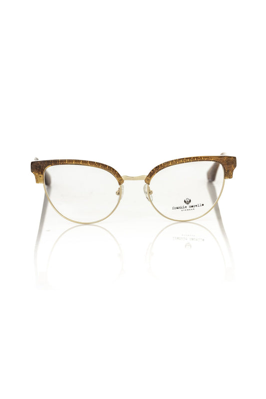 Frankie Morello FRMO-22110 Brown Metallic Fibre Frames