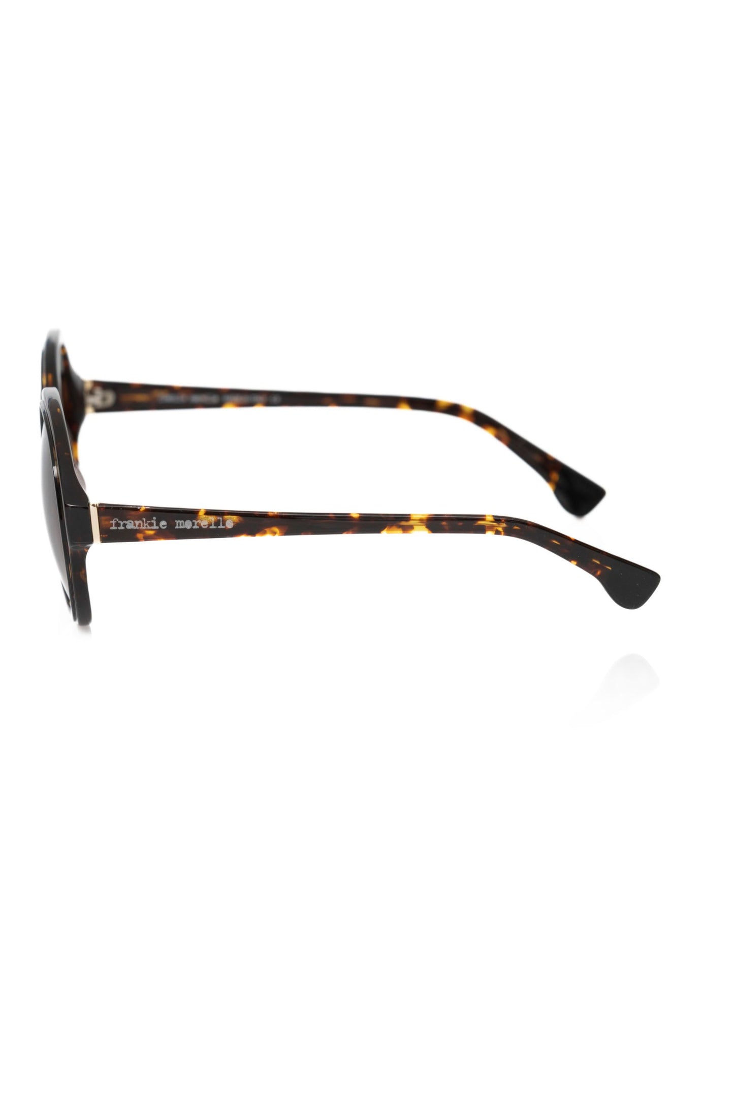 Frankie Morello FRMO-22071 Black Acetate Sunglasses