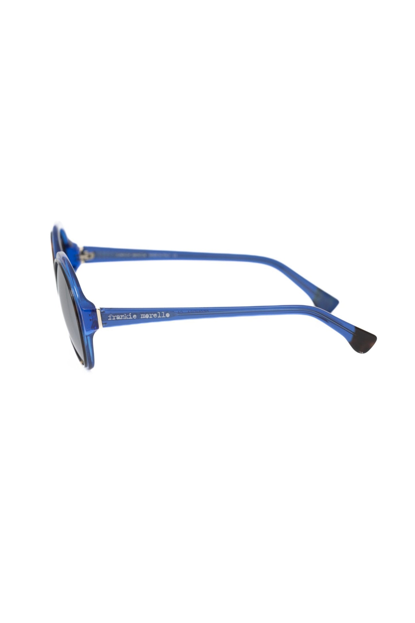 Frankie Morello FRMO-22072 Blue Acetate Sunglasses