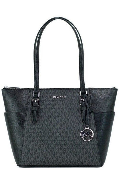 Michael Kors Charlotte Handbag Tote (Black Logo)