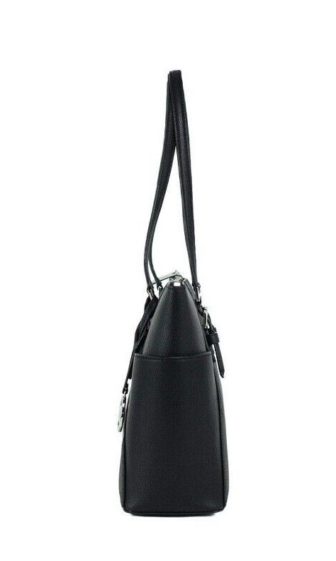 Michael Kors Charlotte Handbag Tote (Black Logo)