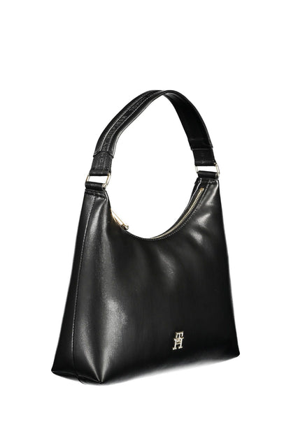 Elegant Black One-Handle Shoulder Bag