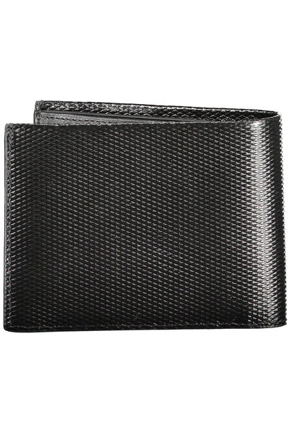 Black Leather Men Wallet