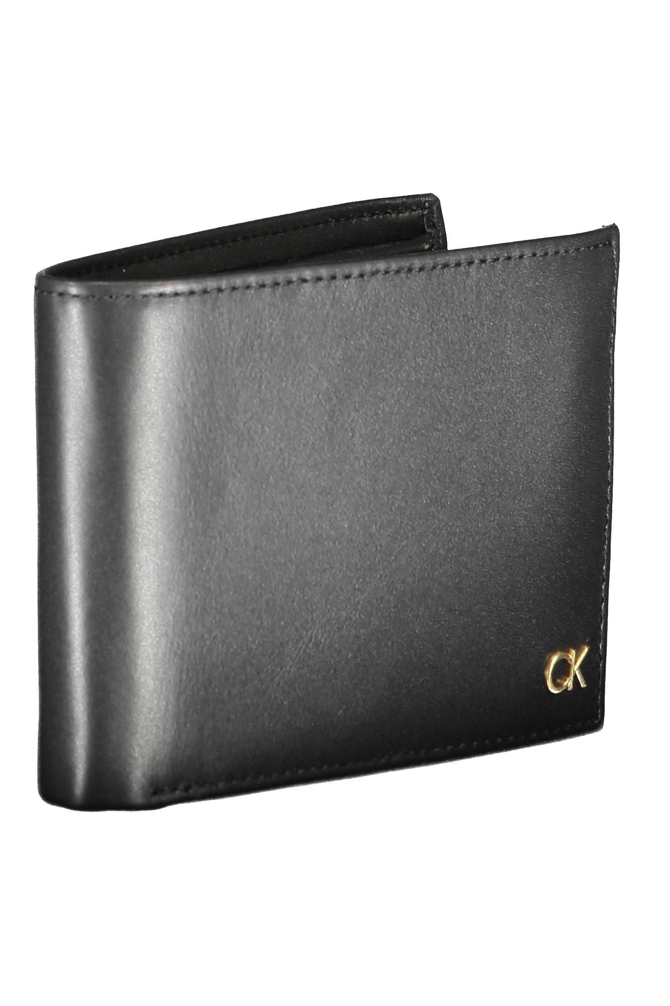 Sleek Leather Wallet with RFID Block and Coin Purse