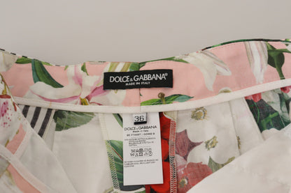 Dolce & Gabbana Multicolor High Waist Hot Pants Shorts