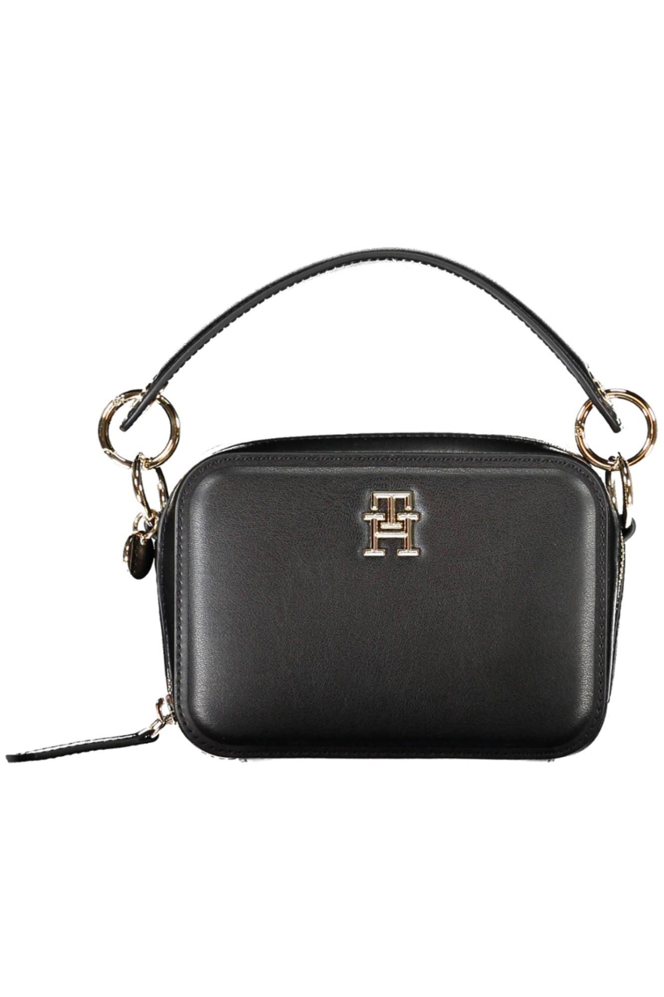 Elegant Black Chain Strap Handbag