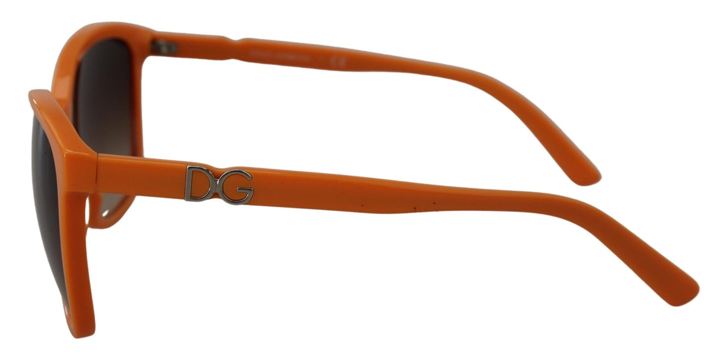 Orange Acetate Frame Round Shades DG4170PM Sunglasses