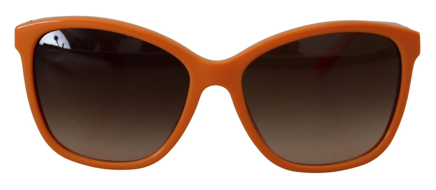 Orange Acetate Frame Round Shades DG4170PM Sunglasses