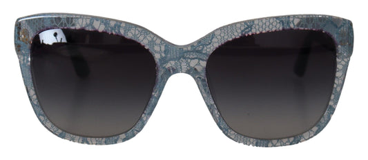 Blue Lace Acetate Rectangle Shades DG4226 Sunglasses