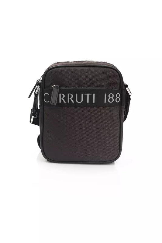 Cerruti 1881 Men's Brown Nylon Messenger Bag