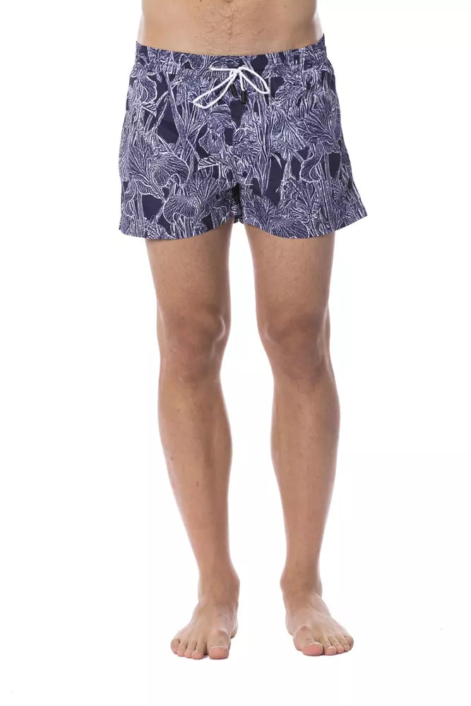 Blue Roberto Cavalli Sport Men's Swimwear Shorts