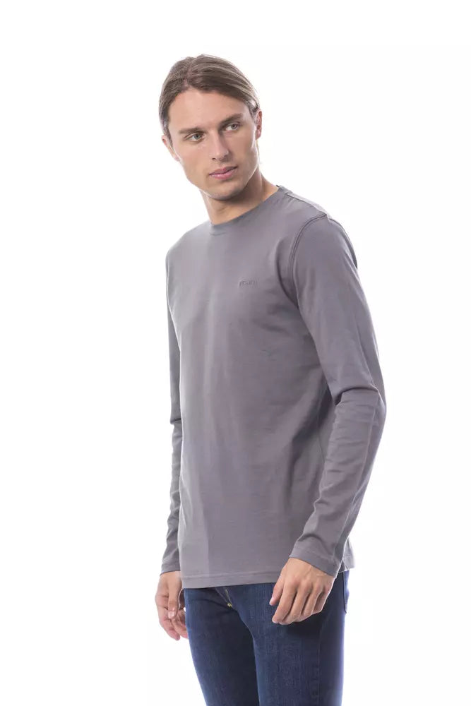 Light Grey Verri Men's Long Sleeve T-shirt