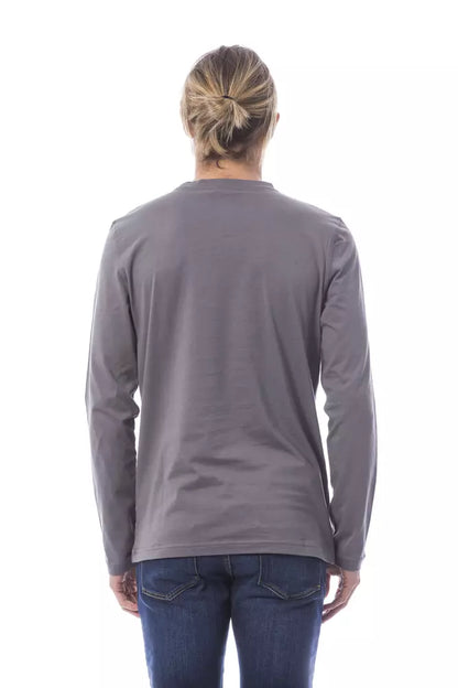 Light Grey Verri Men's Long Sleeve T-shirt