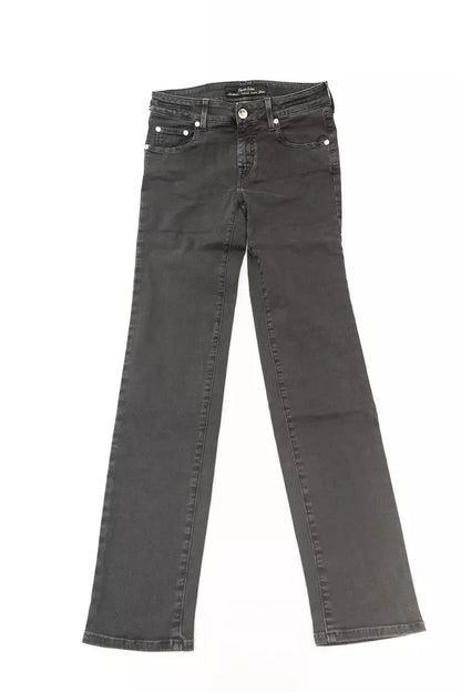 Black Vintage Style Jacob Cohen Women's Jeans