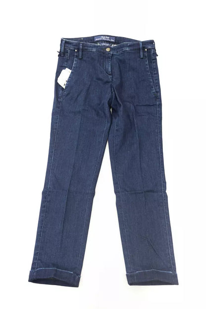 Blue Jacob Cohen Women's Chino Model Jeans