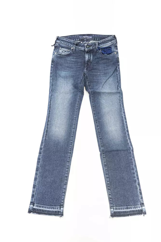 Blue Worn Wash Jacob Cohen Women's Slim Model Jeans