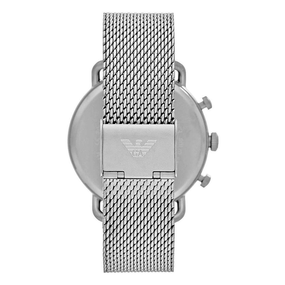 Emporio Armani AR11383 Silver Steel Chronograph Watch