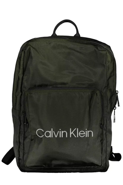 Eco Chic Green Backpack with Laptop Space