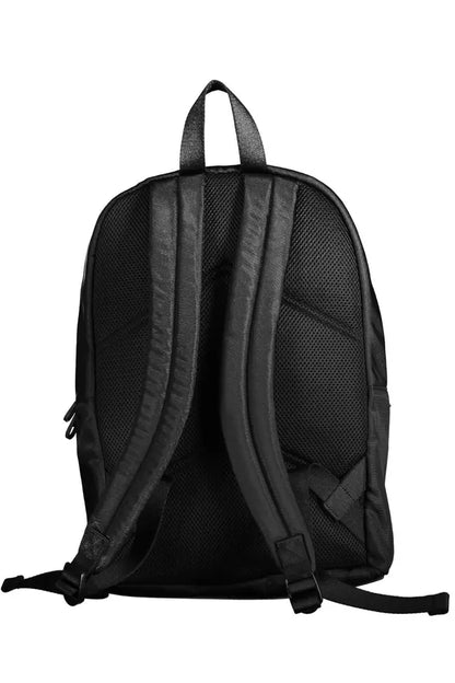 Eco-Conscious Sleek Black Backpack