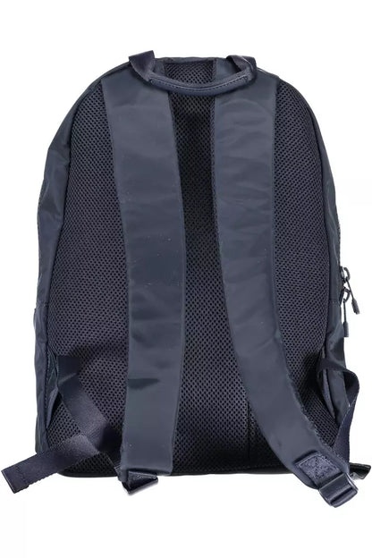 Sleek Blue Backpack with Laptop Holder