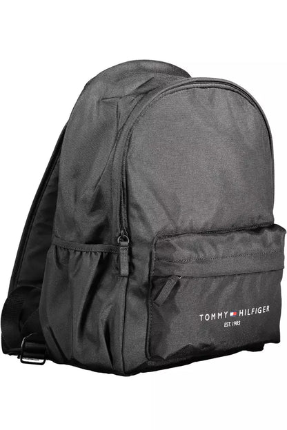 Eco-Conscious Chic Black Backpack