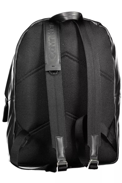 Eco-Conscious Sleek Black Backpack