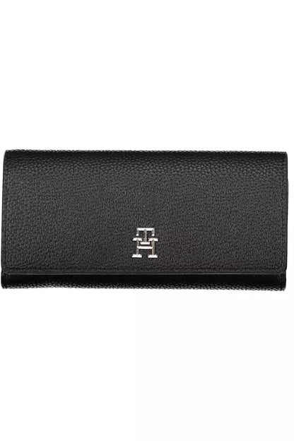 Chic Black Multifunction Wallet with Phone Compartment