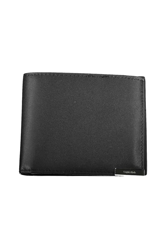 Sleek Black RFID Blocking Wallet