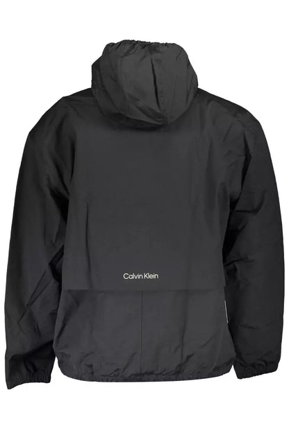 Calvin Klein Men's Sleek Waterproof Hooded Sports Jacket