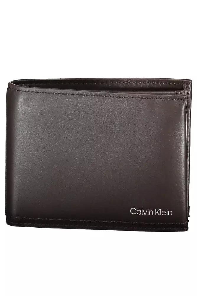 Elegant Leather Wallet with RFID Blocking