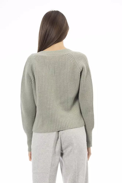 Green Wool Sweater