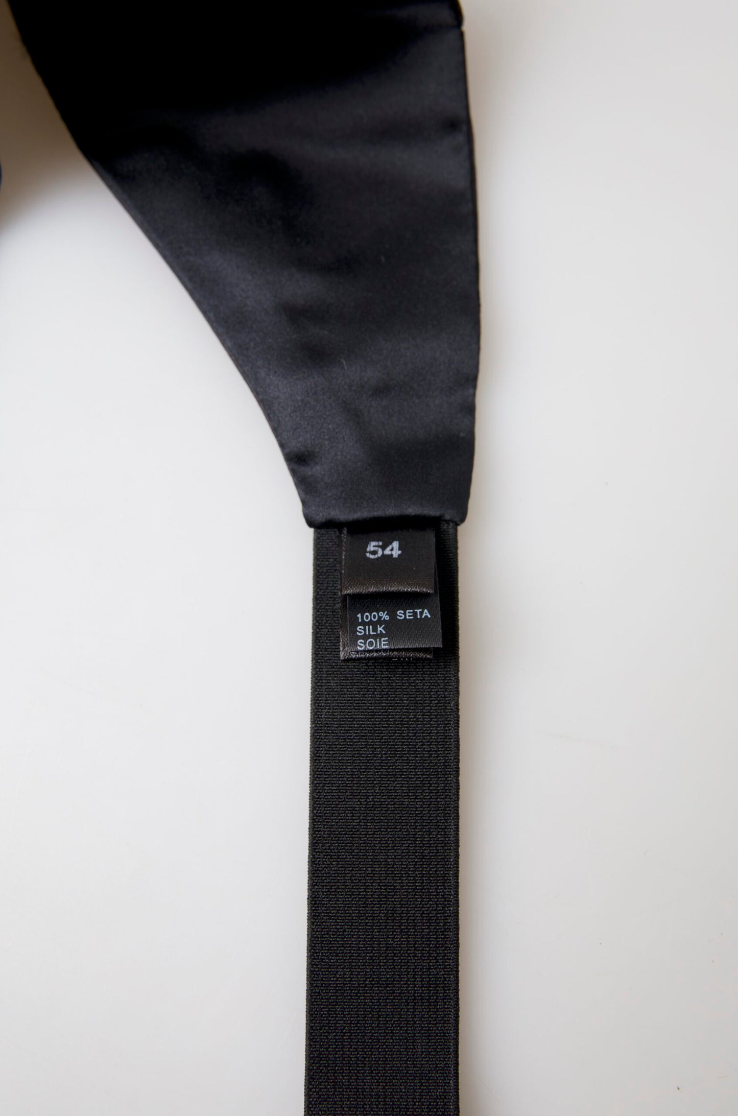 Black Men Wide Waist Silk Belt Cummerbund