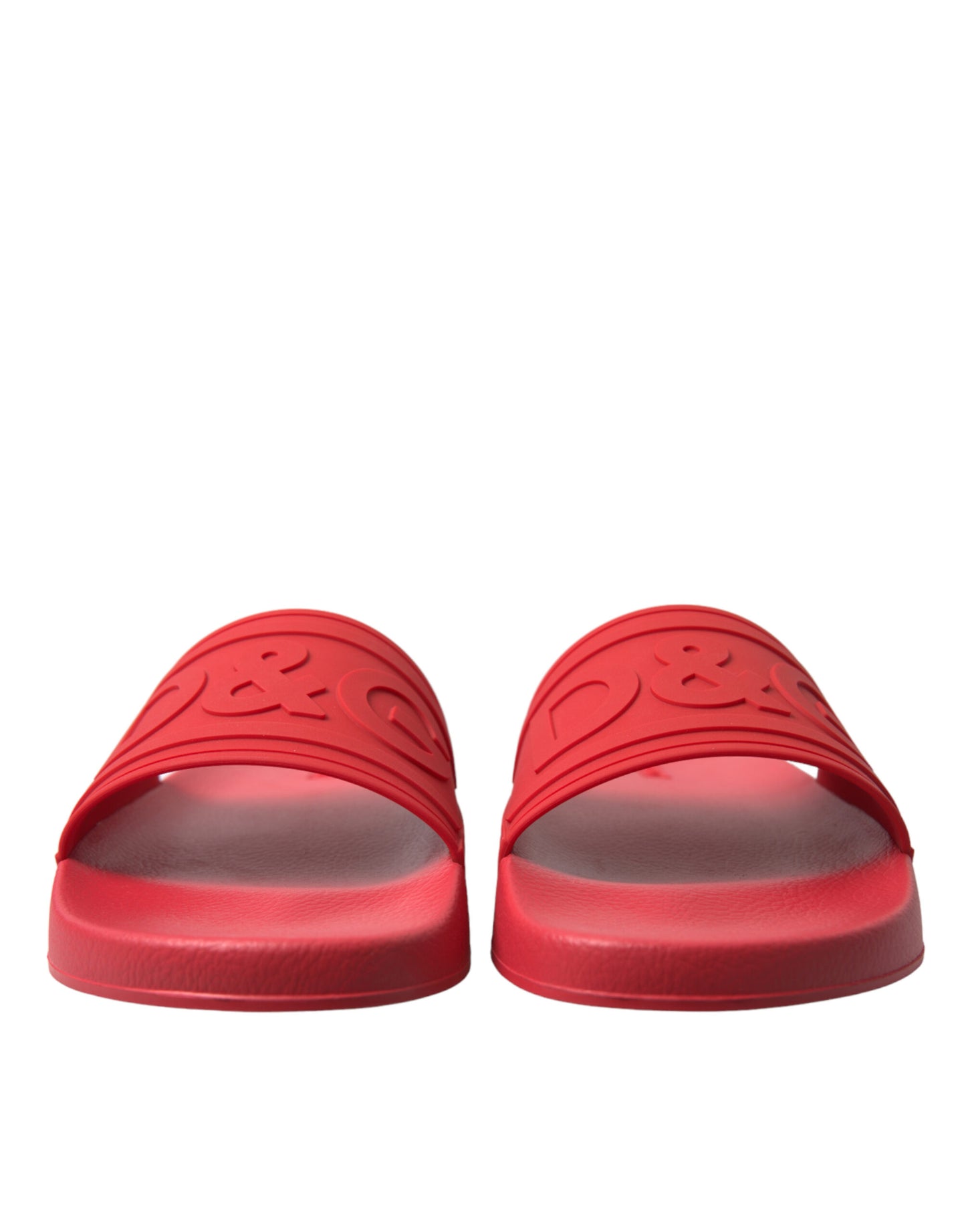 Dolce & Gabbana Radiant Red Men's Slide Sandals